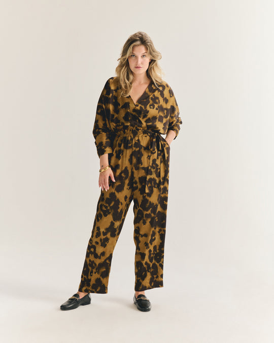 Cléa print jumpsuit