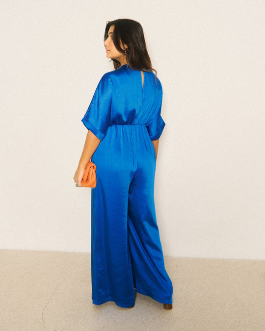 Sachana satin jumpsuit