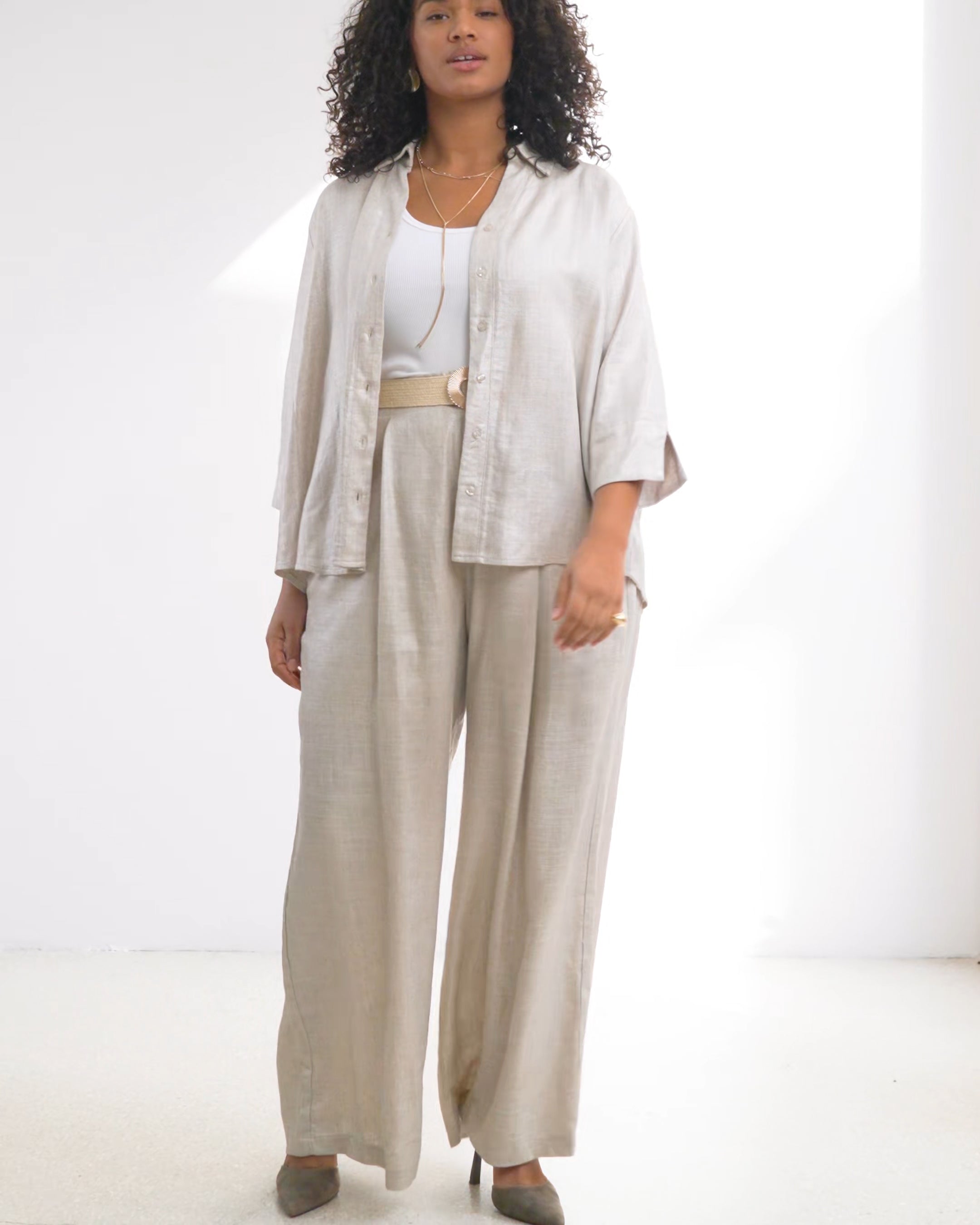 Jeanne Linen Pants