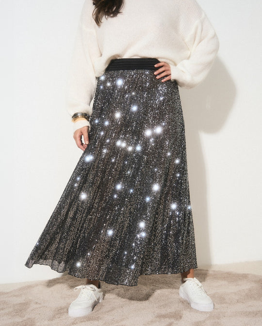 Aya sequin skirt