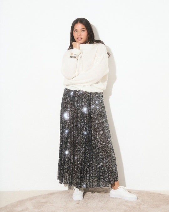 Aya sequin skirt