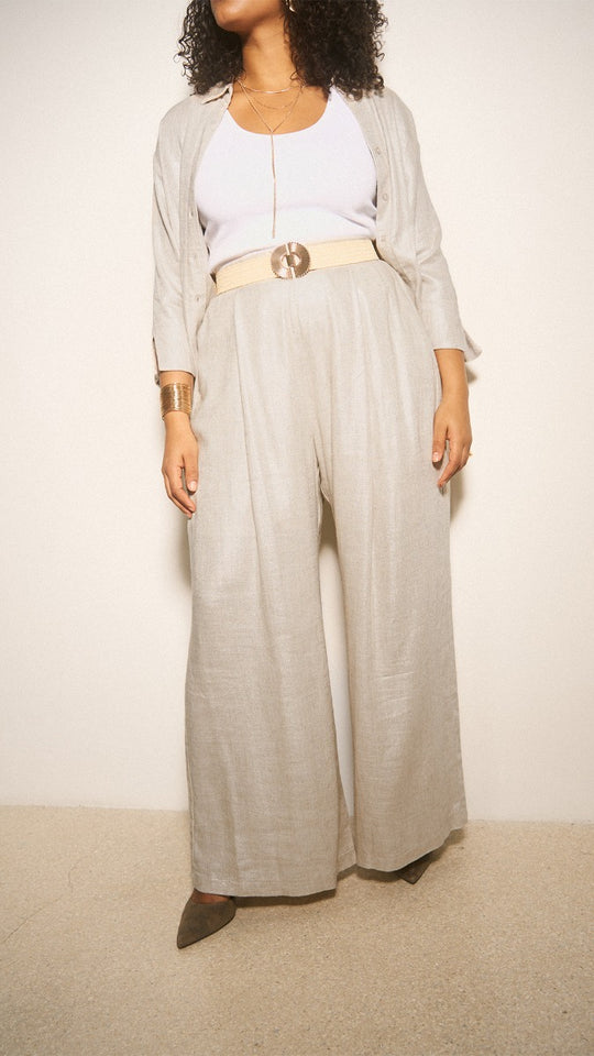 Jeanne Linen Pants